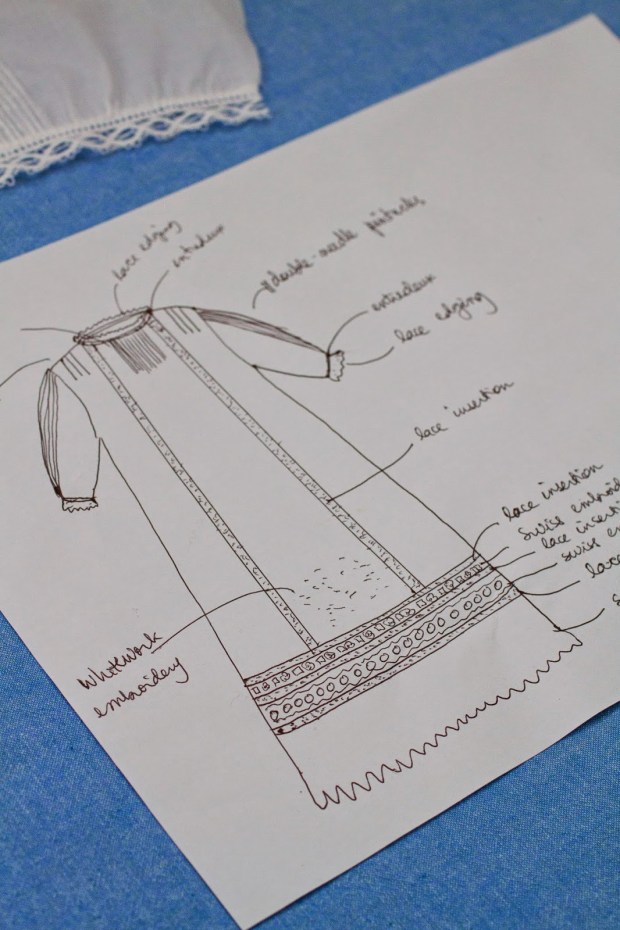 planning a christening gown heirloom sewing