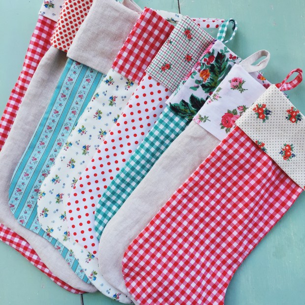 Handmade Christmas stockings